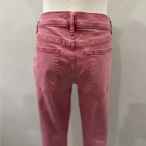 🌸 Tory Burch Pink Skinny Dusty Rose Jeans – Size 30 - Picture 9 of 16